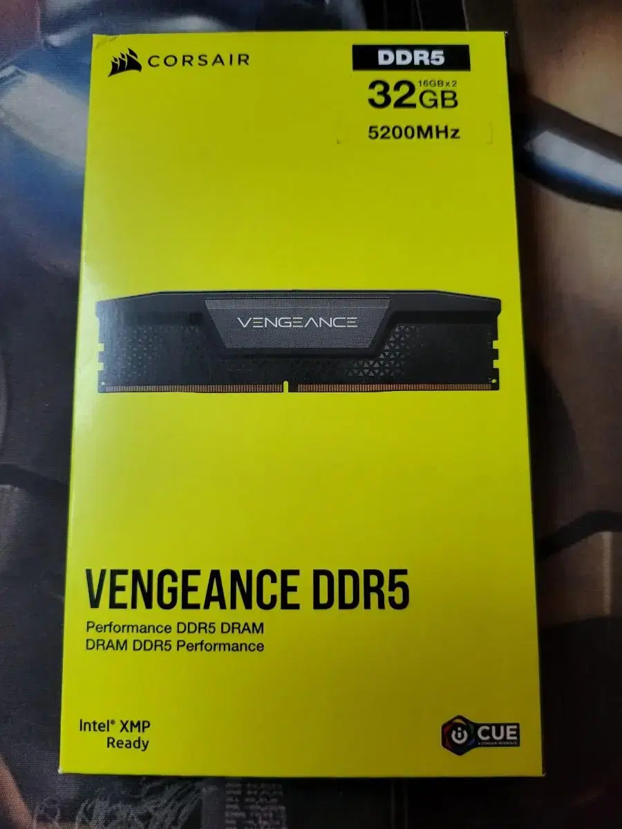 [미개봉]CORSAIR DDR5-5200 VENGEANCE 32GB 팜